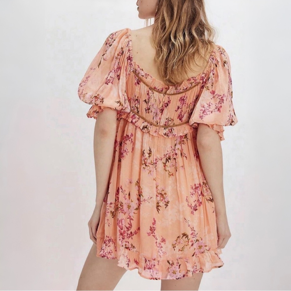 Free People Marney Mini dress-size Large-NWT - Picture 2 of 9